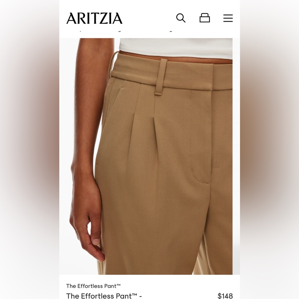 Wilfred effortless pant - cropped